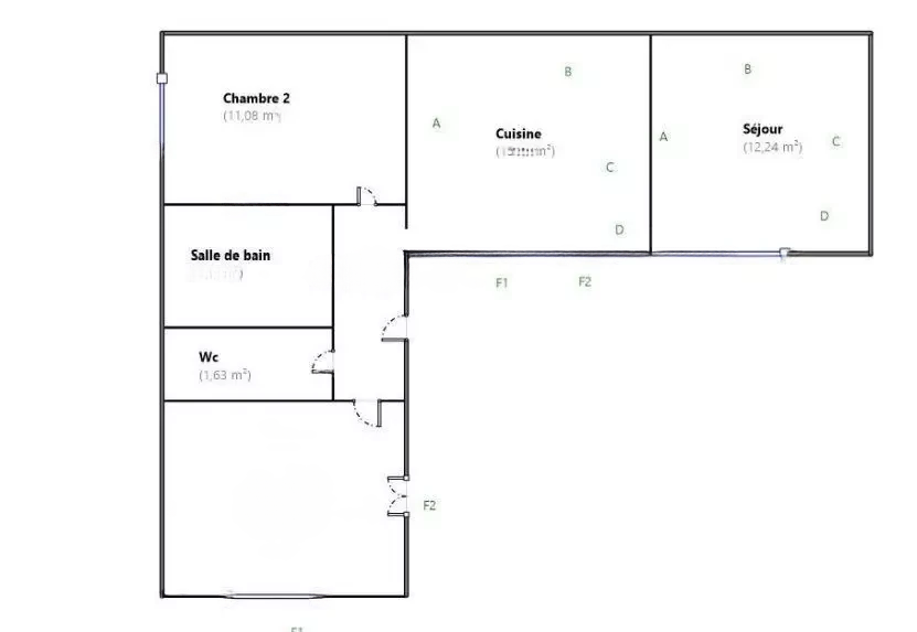 Appartement à Cannes, France, 62 m² - image 10