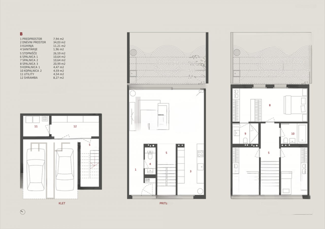 Casa a Bled, Slovenia, 170 m² - foto 13