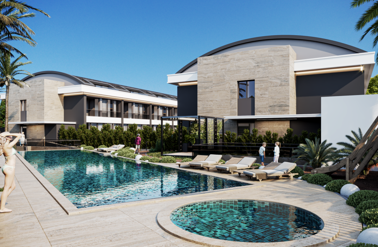 Stadthaus in Antalya, Türkei, 120 m² - Foto 1