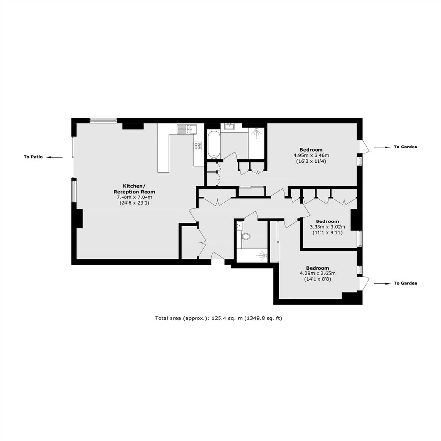 Appartamento a Londra, Regno Unito, 125 m² - foto 9