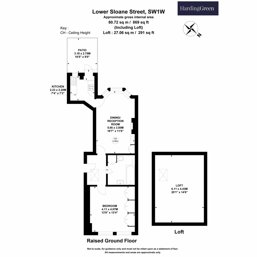 Flat in London, United Kingdom, 81 m² - picture 10