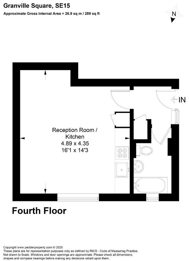 Appartamento a Londra, Regno Unito, 27 m² - foto 10