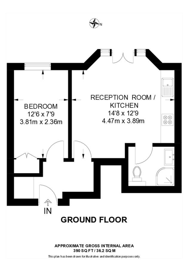Flat in London, United Kingdom, 36 m² - picture 10