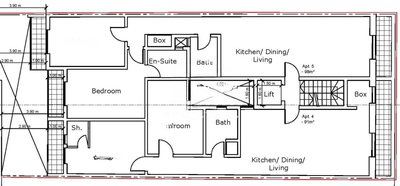 Appartamento a Hamrun, Malta, 107 m² - foto 1