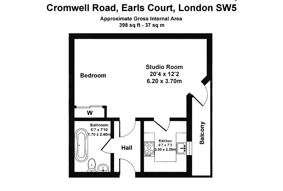 Appartement à Londres, Royaume-Uni, 37 m² - image 11