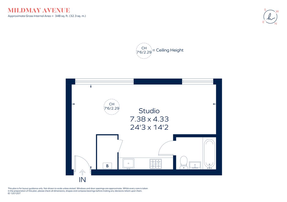 Appartamento a Londra, Regno Unito, 32 m² - foto 15