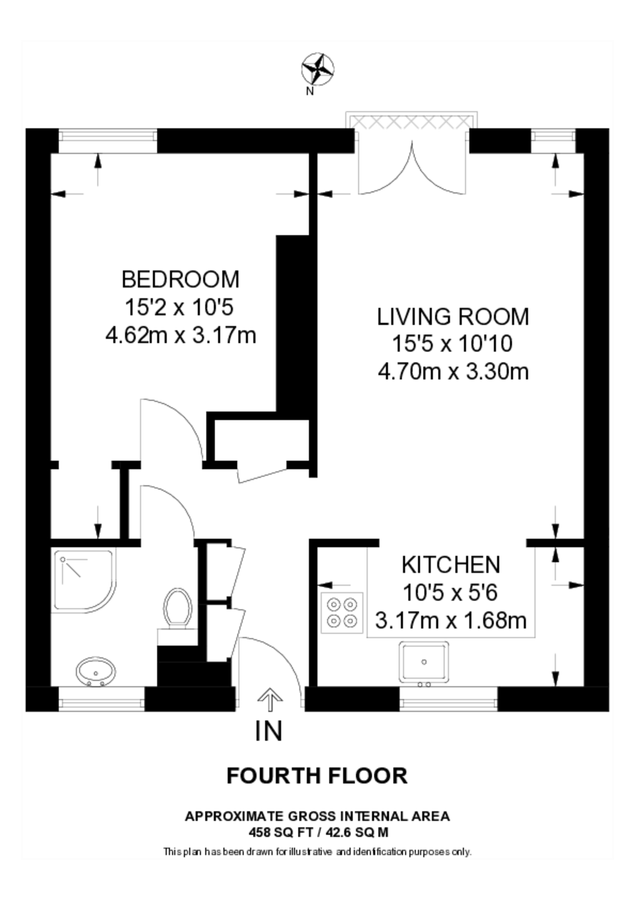 Appartamento a Londra, Regno Unito, 43 m² - foto 6