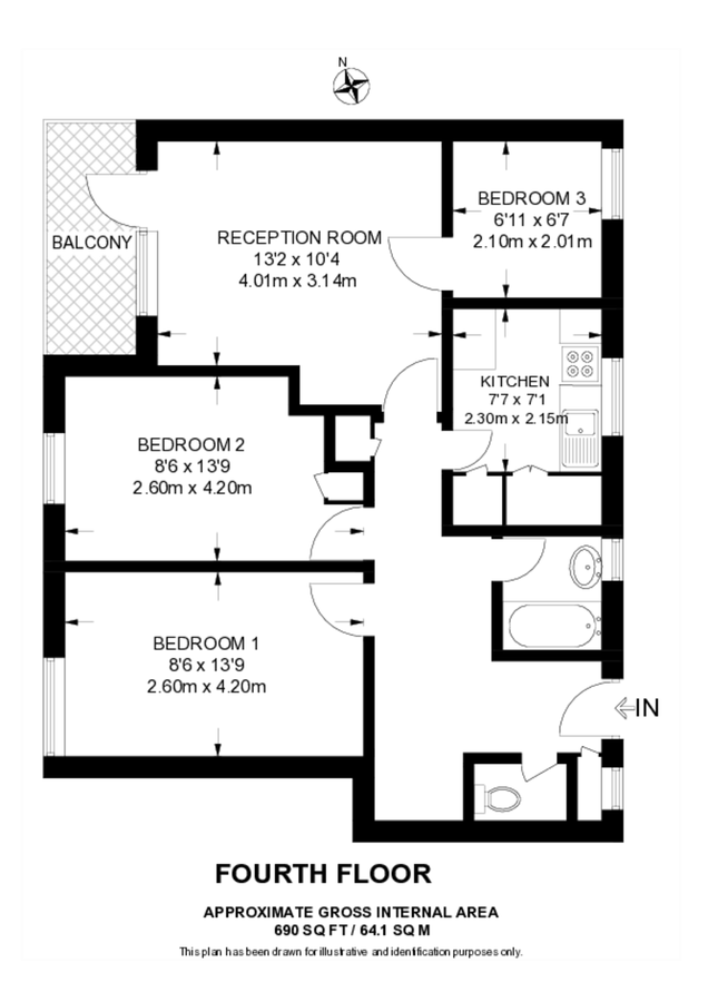 Appartamento a Londra, Regno Unito, 64 m² - foto 10