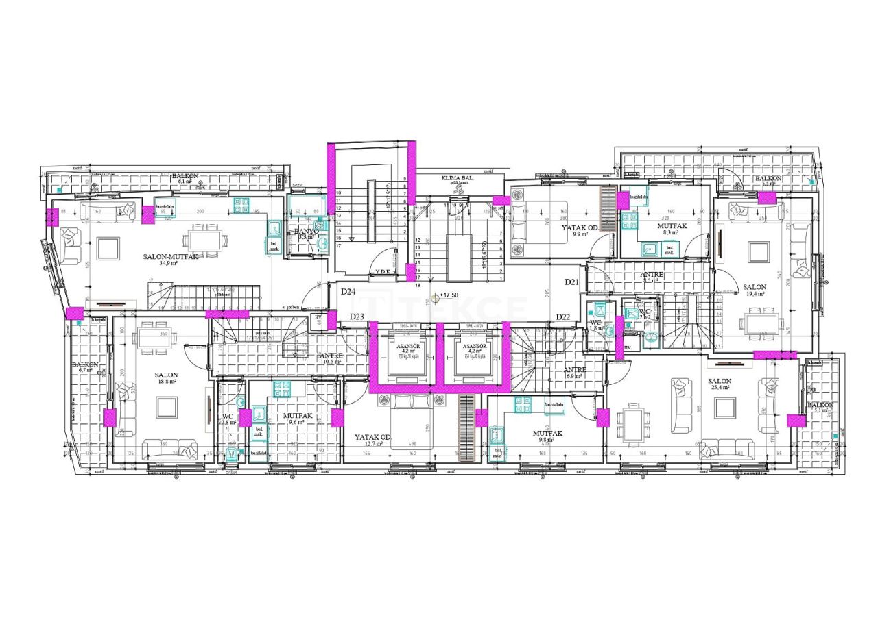 Apartment in Antalya, Turkey, 150 m² - picture 10