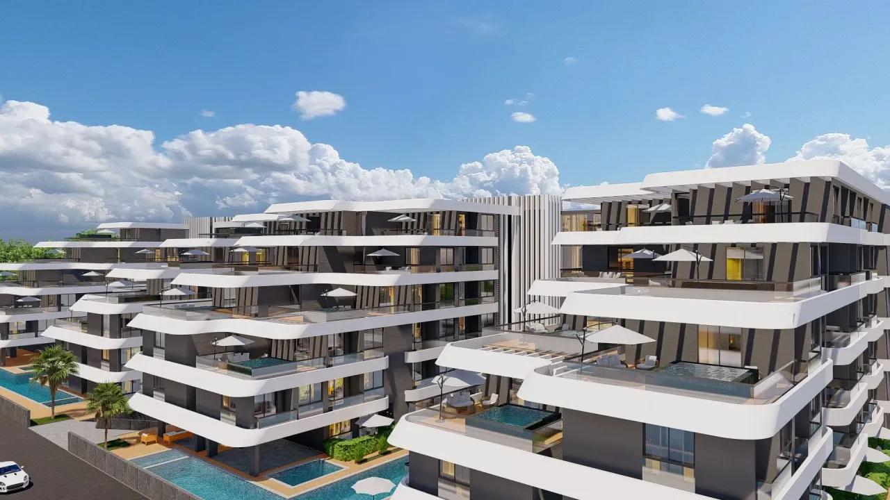 Appartamenti a Antalya, Turchia, 90 m² - foto 1