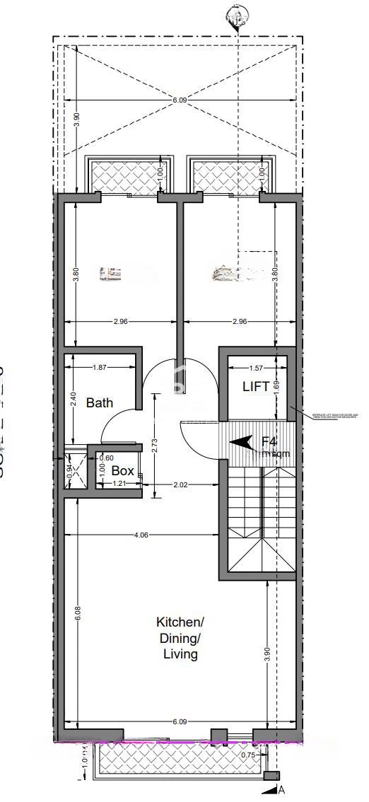 Flat in Sliema, Malta, 91 m² - picture 7