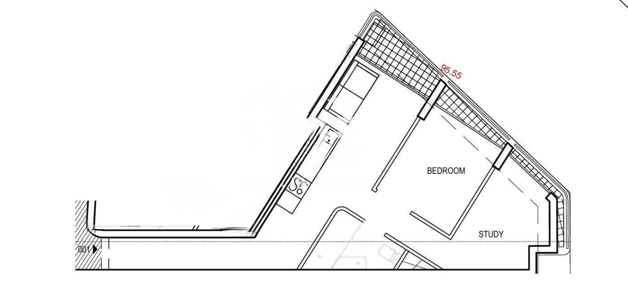 Flat in Msida, Malta, 57 m² - picture 1