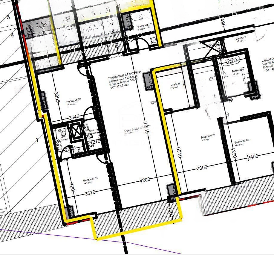 Piso en San Lawrenz, Malta, 117 m² - imagen 1