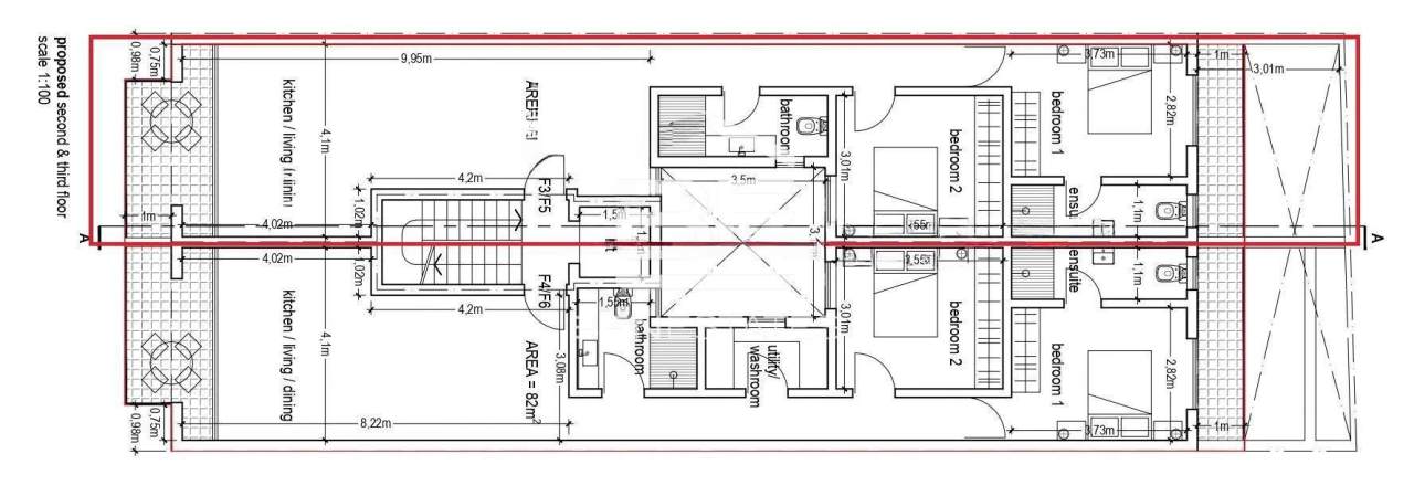 Appartamento a San Lawrenz, Malta, 93 m² - foto 1