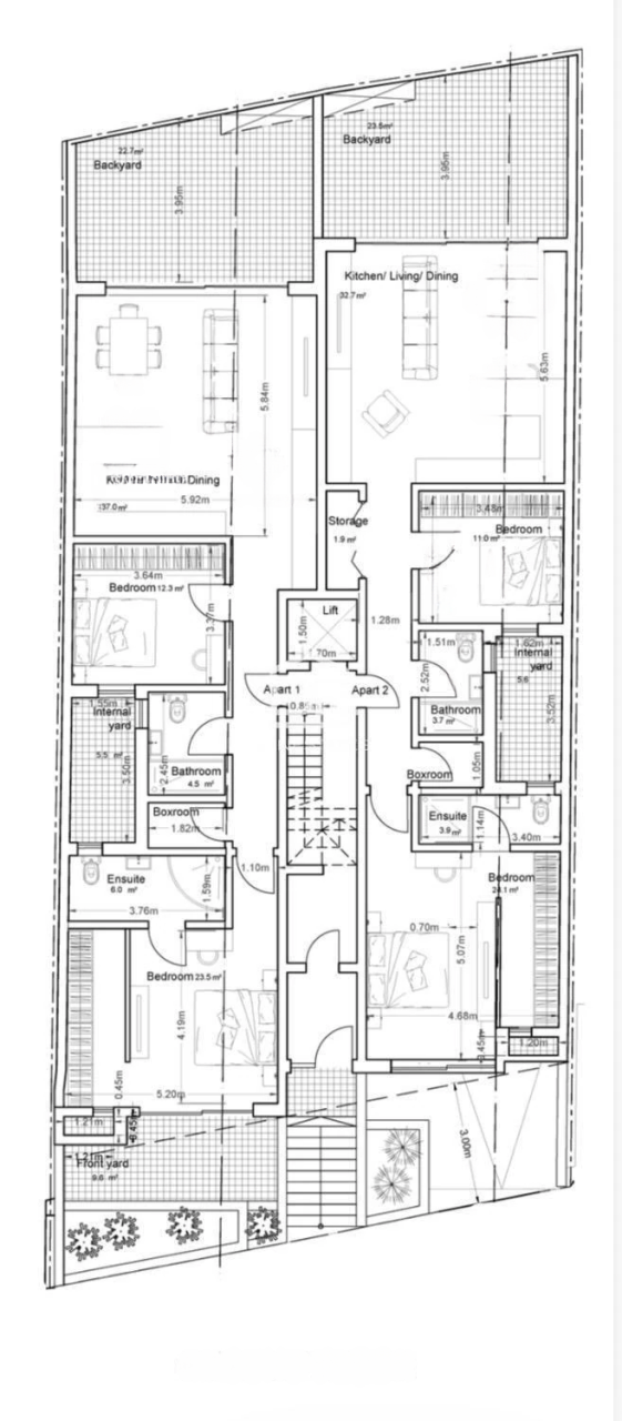 Piso en Kappara, Malta, 152 m² - imagen 2