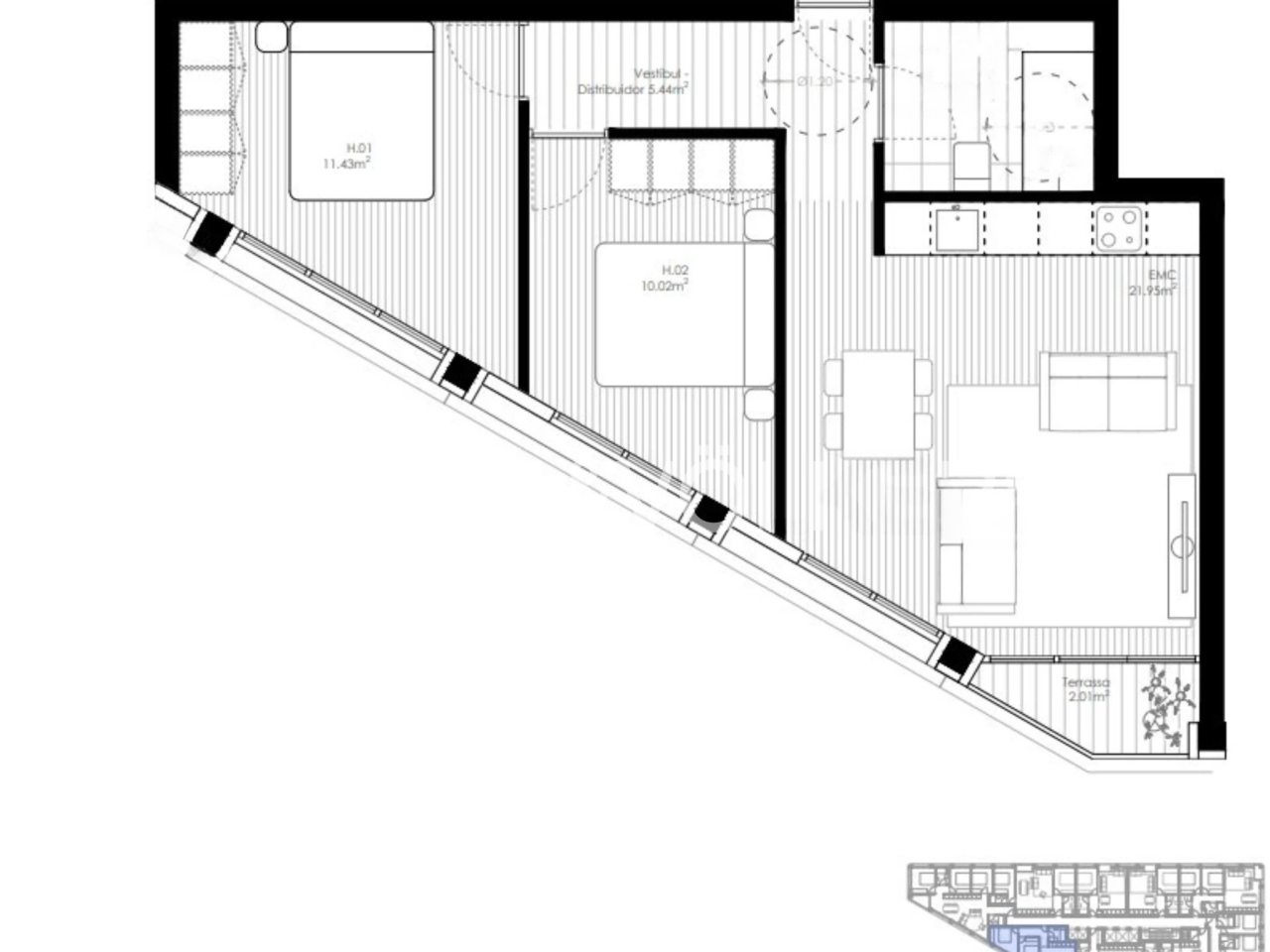 Appartement à Encamp, Andorre, 64 m² - image 10