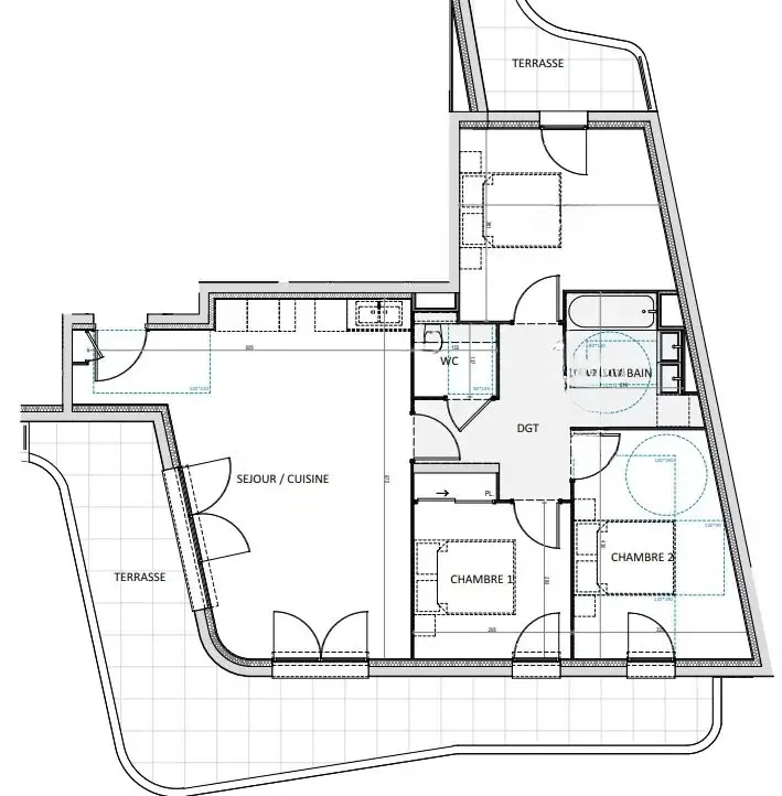 Flat in Cannes, France, 80 m² - picture 13