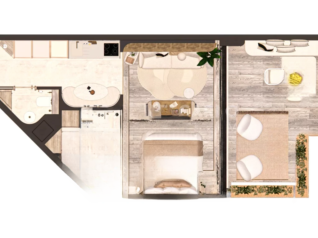 Flat in Saint Roman, Monaco, 59 m² - picture 16