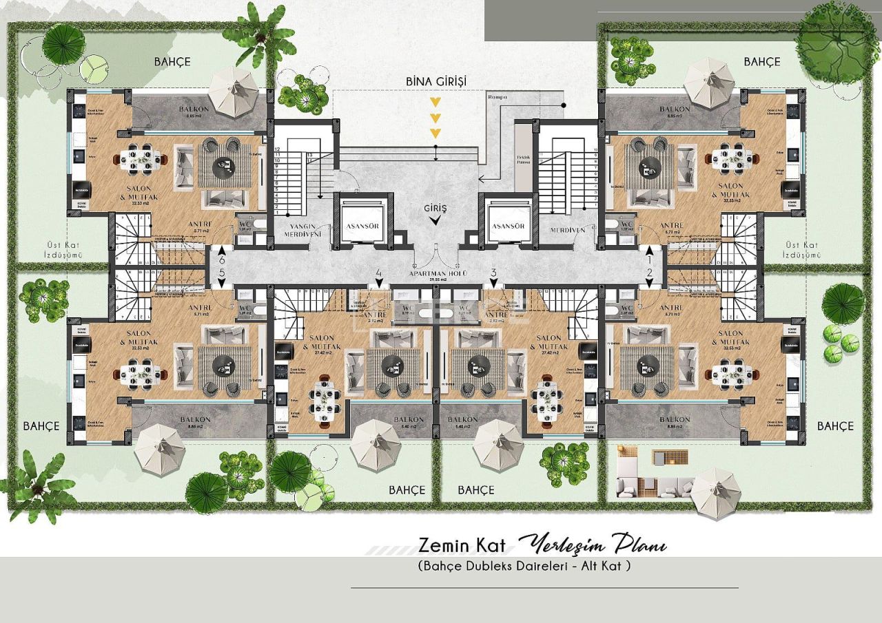 Appartement à Antalya, Turquie, 42 m² - image 16