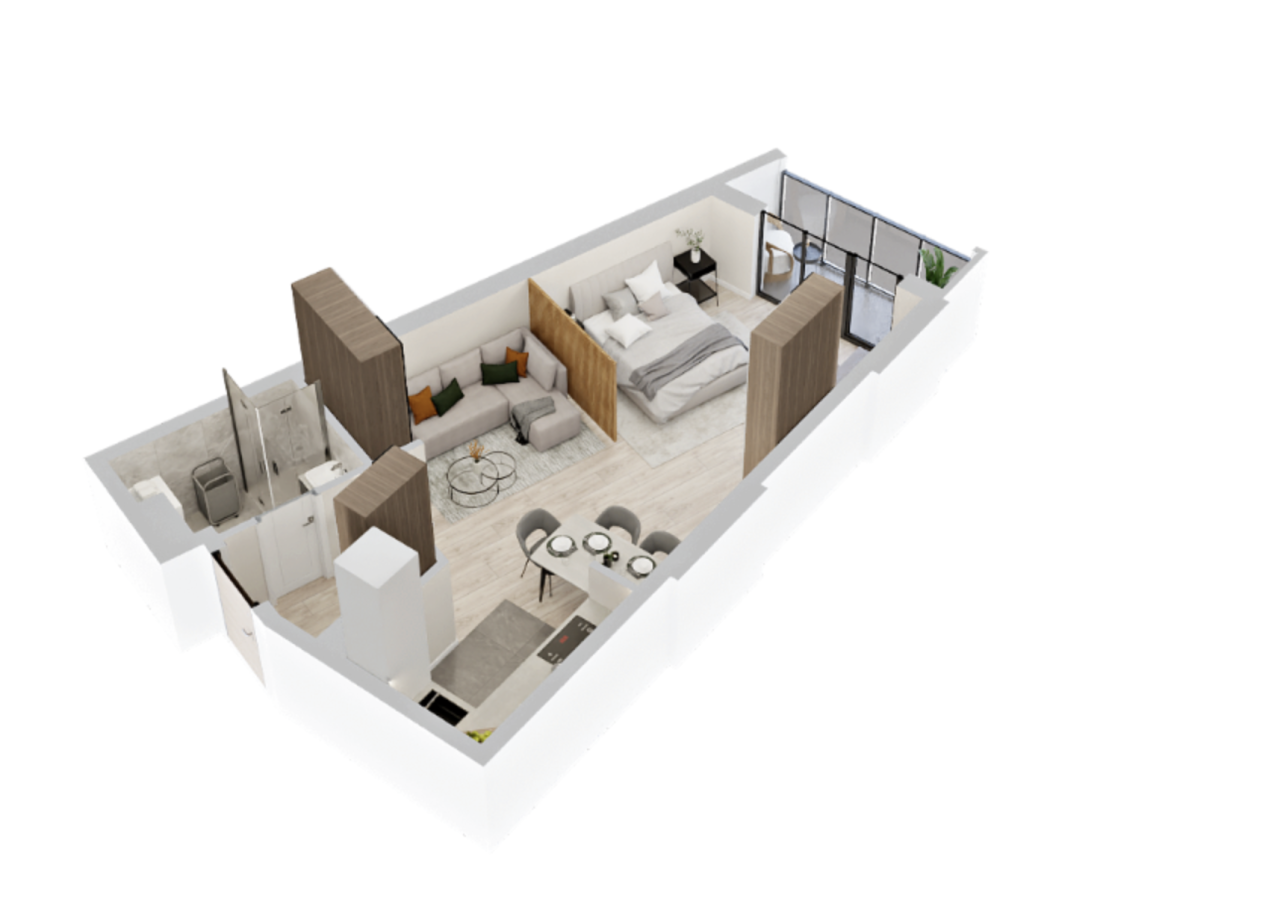 Studio à Batoumi, Géorgie, 30 m² - image 8