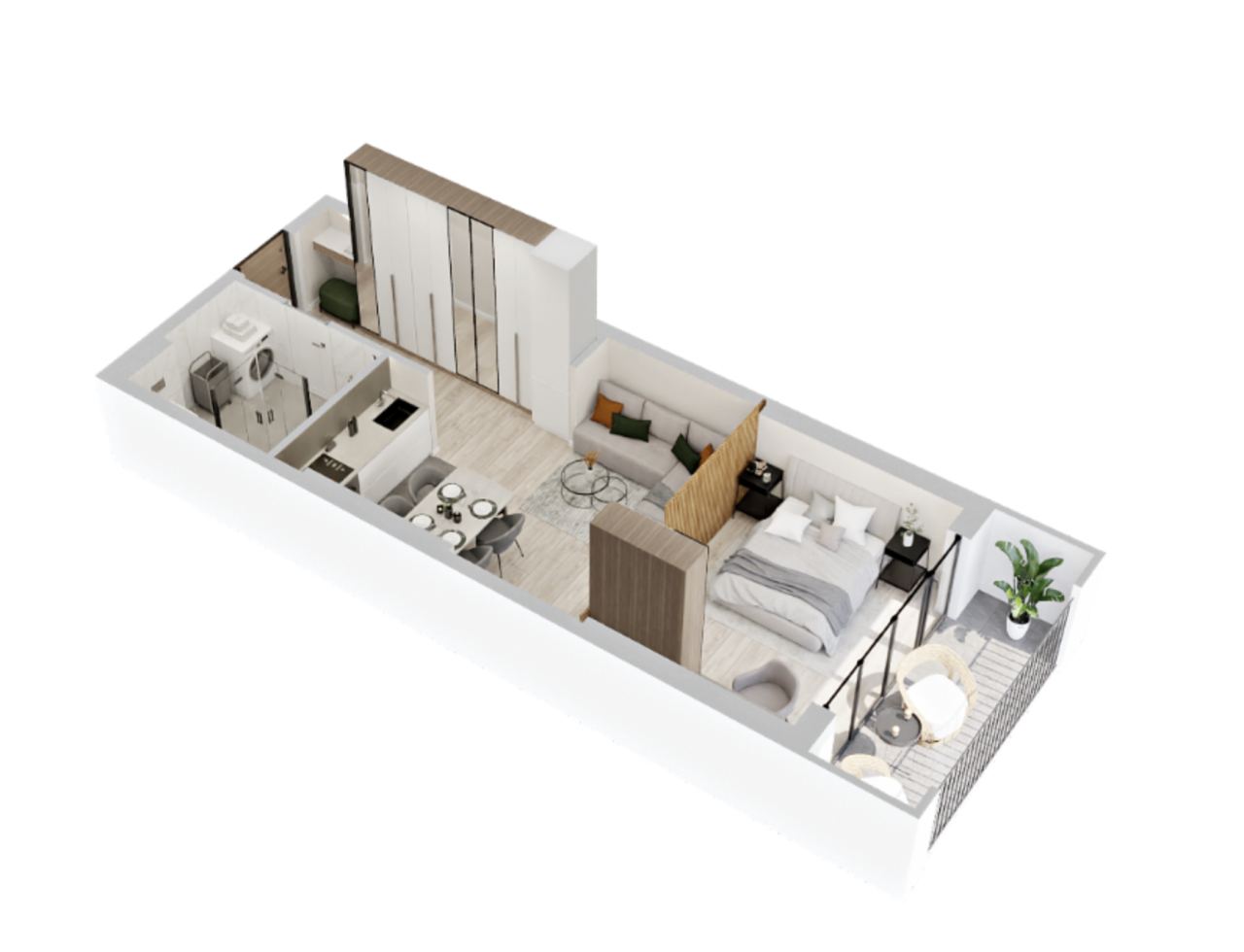Studio à Batoumi, Géorgie, 30 m² - image 7
