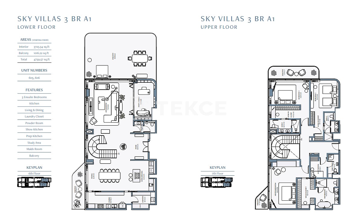 Appartement Al Riffah, EAU, 172 m² - image 19
