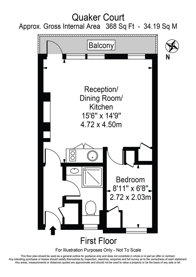 Appartement à Londres, Royaume-Uni, 34 m² - image 9