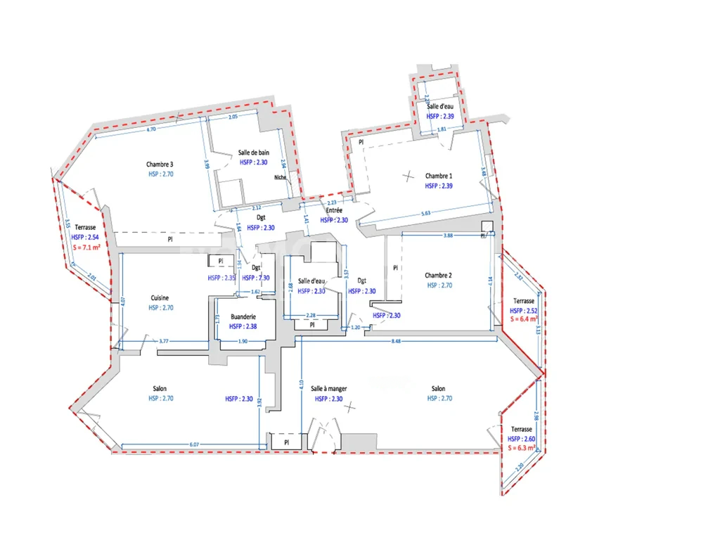 Piso en Montecarlo, Mónaco, 257 m² - imagen 5
