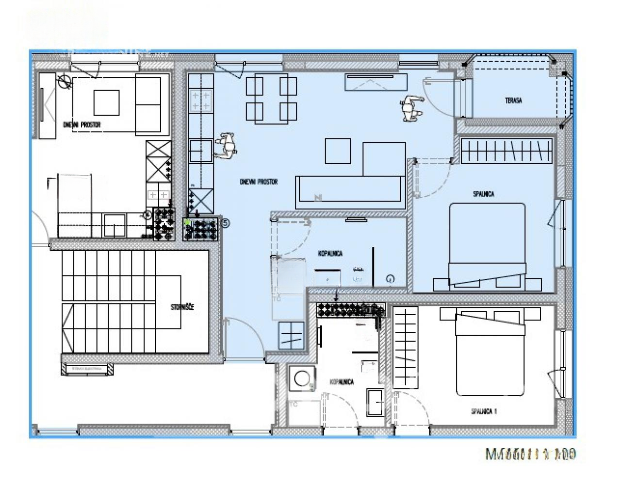 Appartamento a Capodistria, Slovenia, 49 m² - foto 6