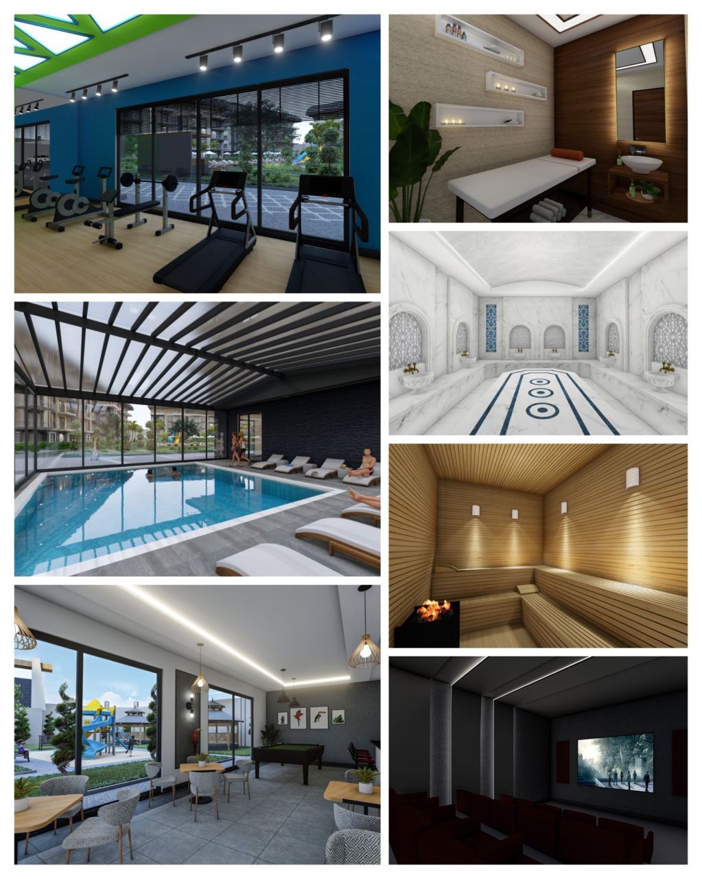 Wohnung in Alanya, Türkei, 52 m² - Foto 6