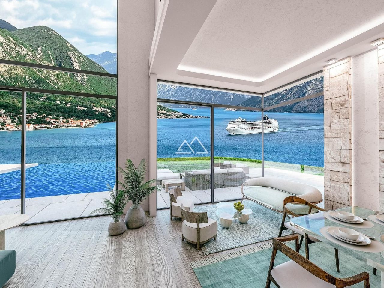 Villa en Dobrota, Montenegro, 342 m² - imagen 1
