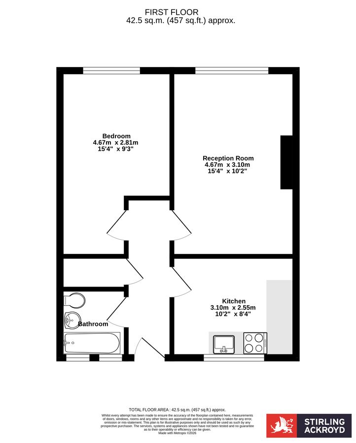 Piso en Londres, Reino Unido, 43 m² - imagen 8