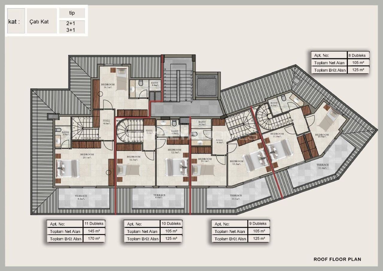 Apartamento en Alanya, Turquia, 85 m² - imagen 19