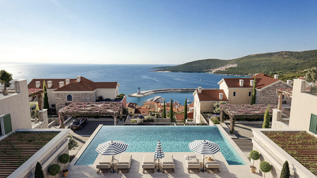 Penthouse on Lustica peninsula, Montenegro, 160.28 m² - picture 1