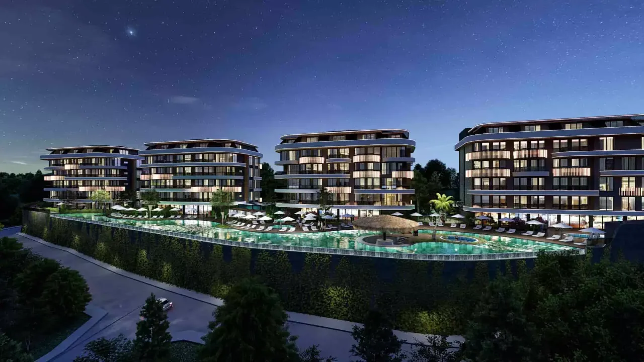 Apartment in Kestel, Türkei, 60 m² - Foto 1