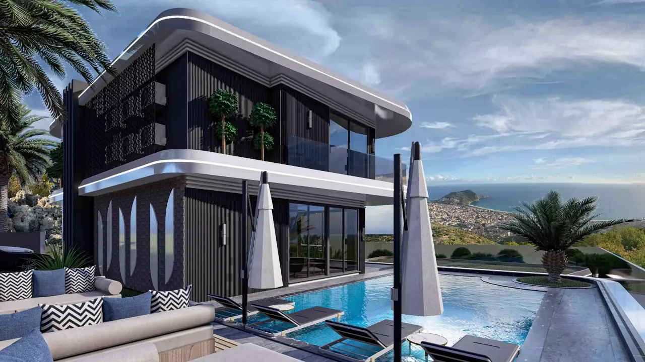 Villa à Alanya, Turquie, 1 394 m² - image 1