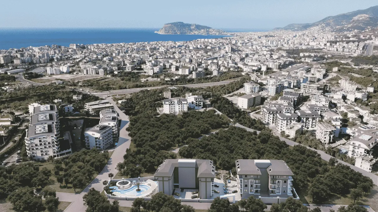 Apartamento en Alanya, Turquia, 54 m² - imagen 1