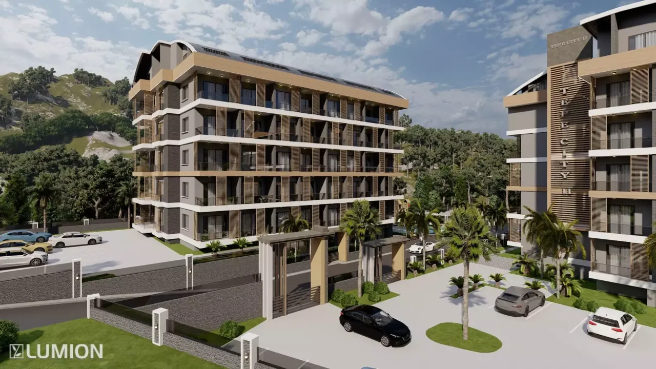 Apartamento en Alanya, Turquia, 58 m² - imagen 1
