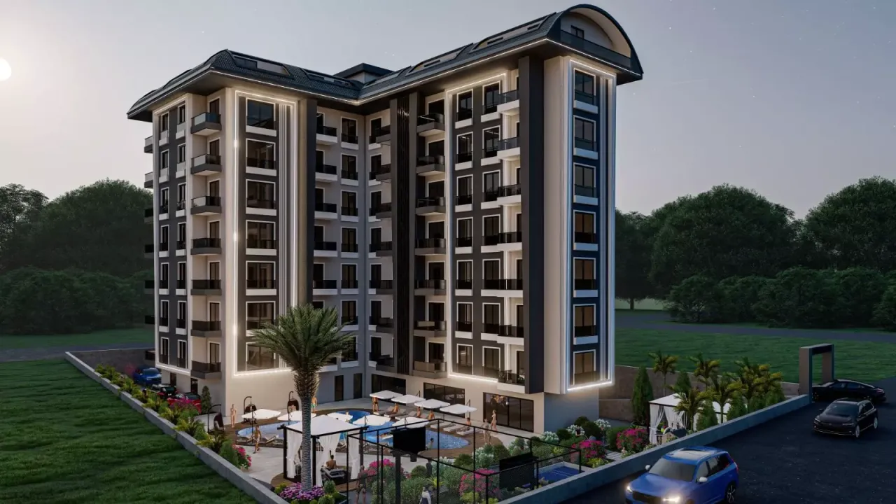 Appartamenti ad Avsallar, Turchia, 53 m² - foto 1
