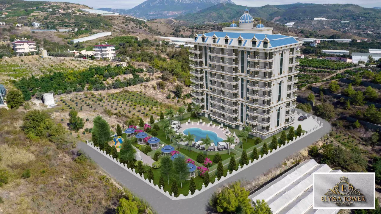 Apartamento en Alanya, Turquia, 60 m² - imagen 1