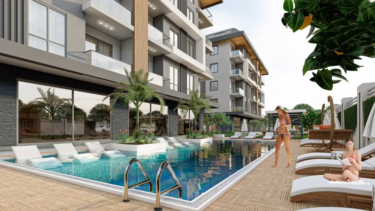 Apartamento en Alanya, Turquia, 55 m² - imagen 2