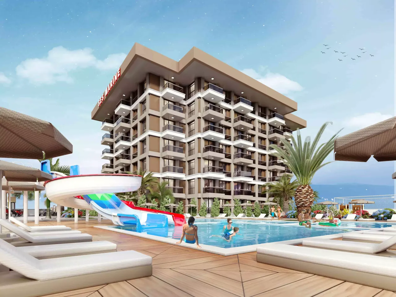 Apartment in Gazipasa, Turkey, 46 m² - picture 2