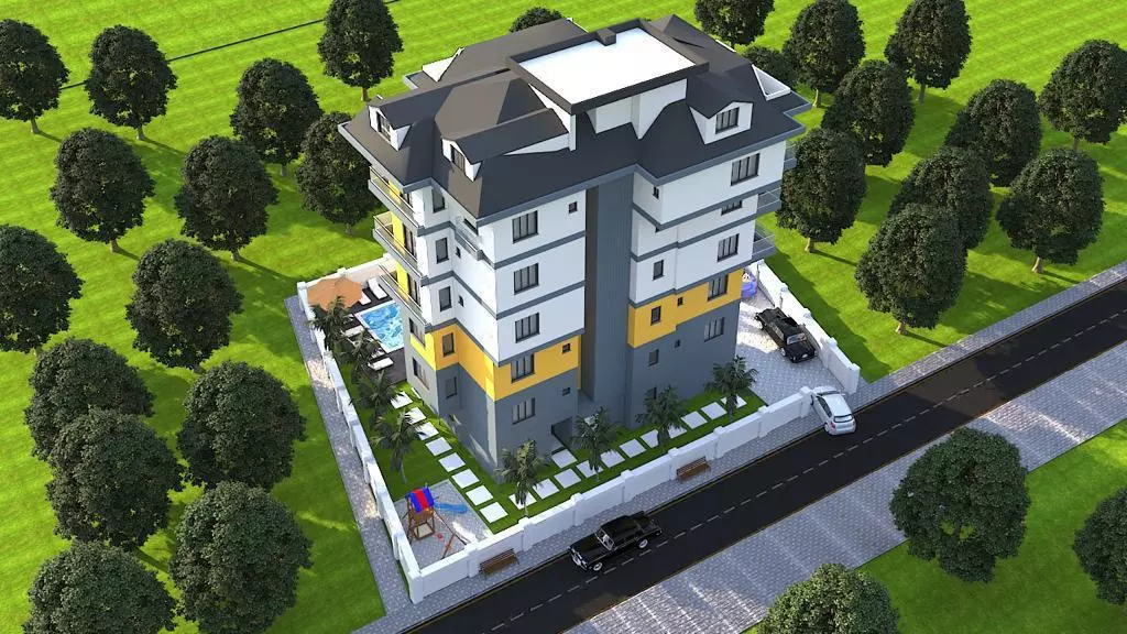 Appartamenti ad Avsallar, Turchia, 57 m² - foto 2