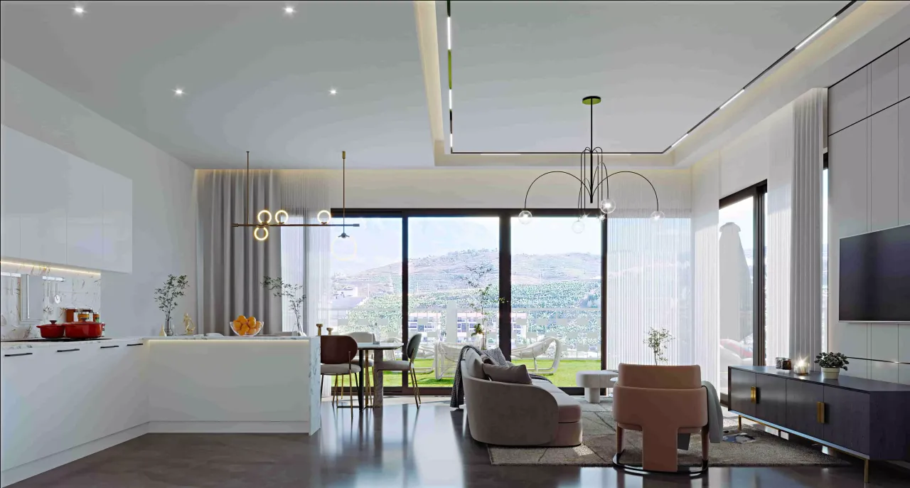 Apartamento en Alanya, Turquia, 108 m² - imagen 2