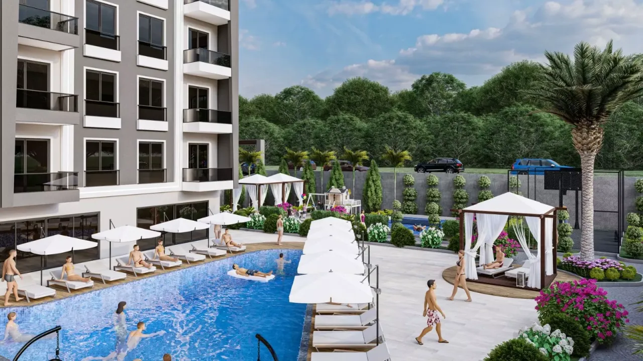 Appartamenti ad Avsallar, Turchia, 53 m² - foto 3