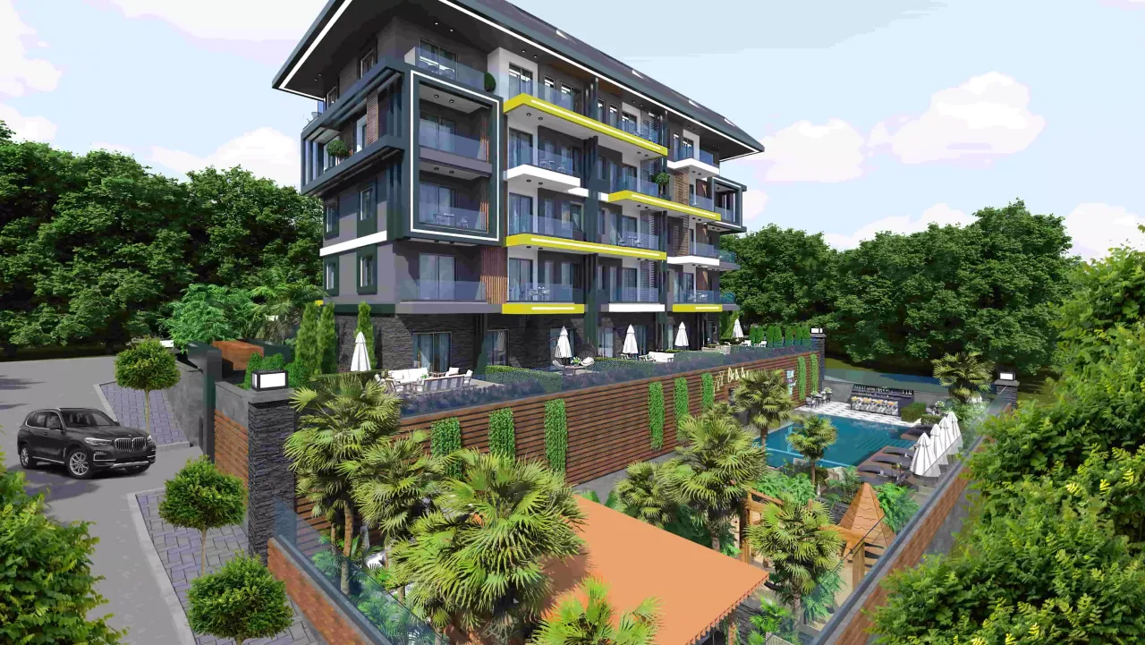 Apartment in Alanya, Türkei, 43 m² - Foto 4