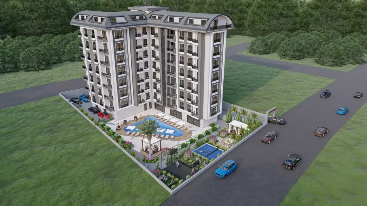 Appartamenti ad Avsallar, Turchia, 53 m² - foto 4