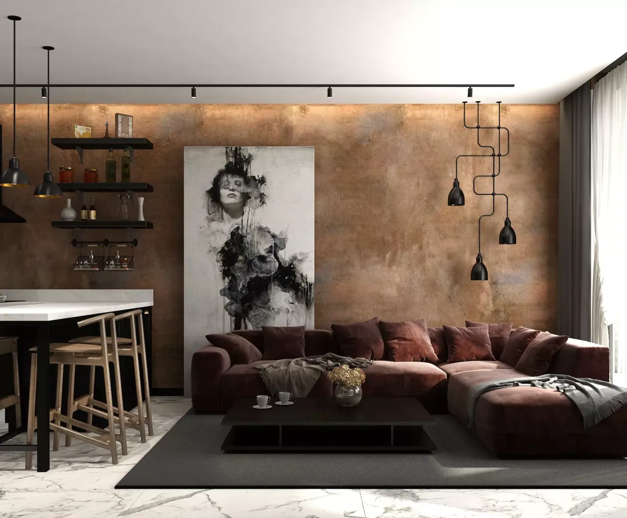 Apartamento en Kestel, Turquia, 60 m² - imagen 5