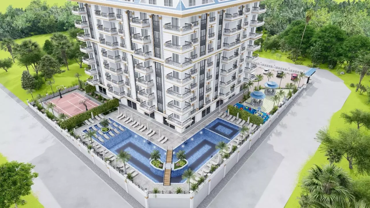 Apartamento en Avsallar, Turquia, 58 m² - imagen 6