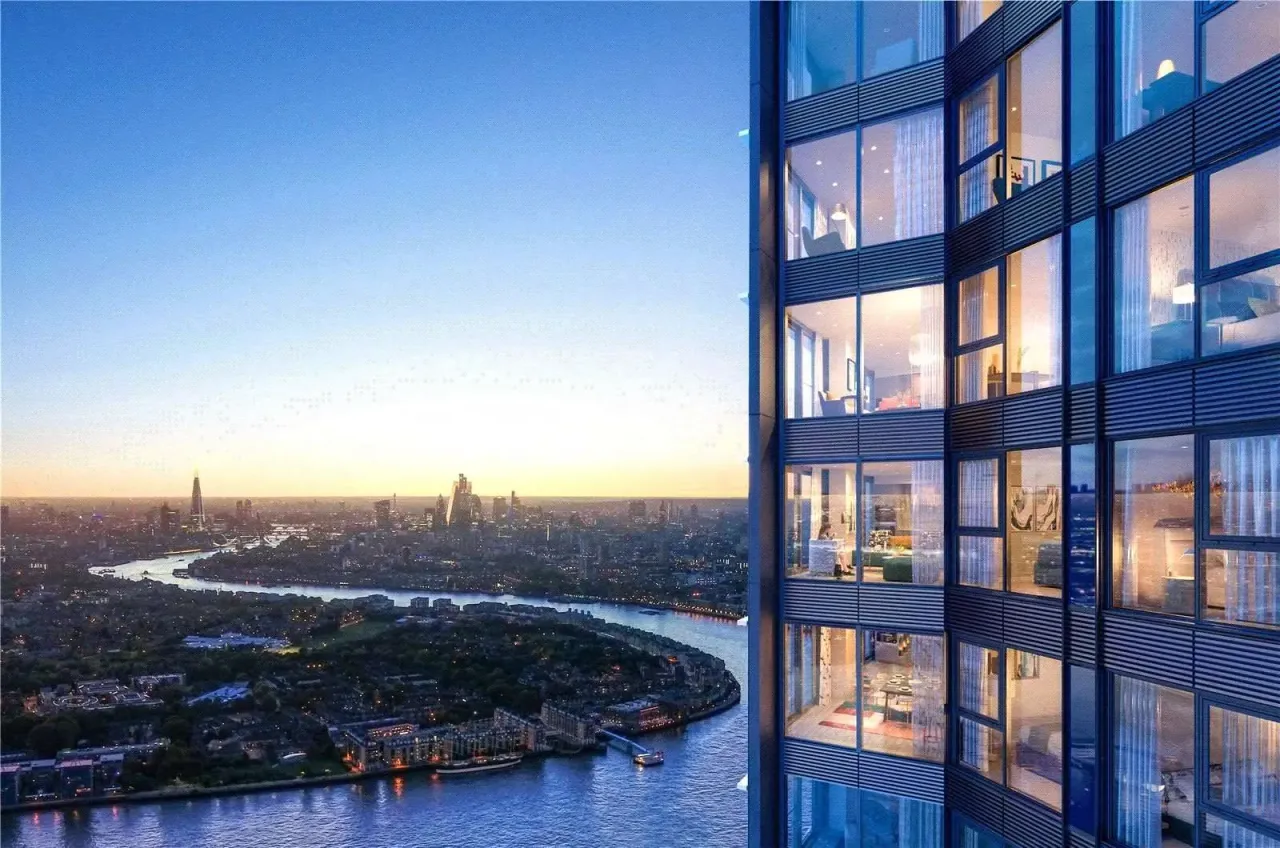 Apartment Canary Wharf, Großbritannien, 1 100 m² - Foto 2